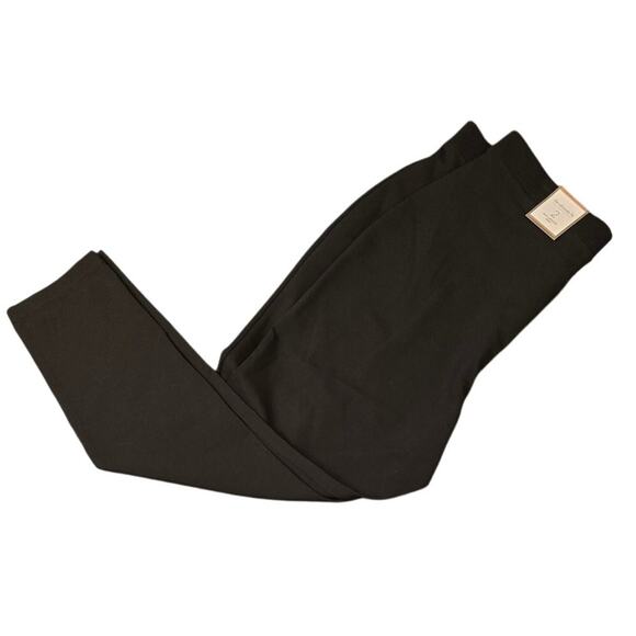 Chico's The Ultimate Fit Size 2/12/L Knit Legging Crop NWT Black - Picture 5 of 8